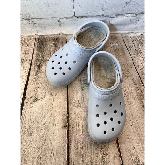 CROCS Unisex Adult Classic Lined Clogs / Size: M8 W10 - Picture 1 of 9
